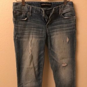 Express mid rise skinny jean